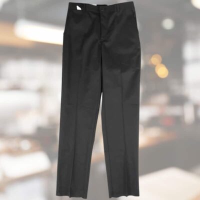 Pantalon de cuisinier noir Classique