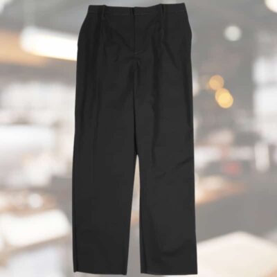 Pantalon femmes de cuisinier couleur noir