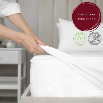 Protecteur de Matelas Hypoallergénique avec Jupon : La Solution Idéale pour Votre Literie