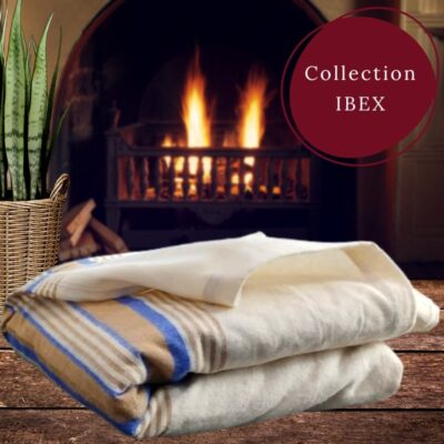 Couverture Flanelle IBEX lit Queen Douce