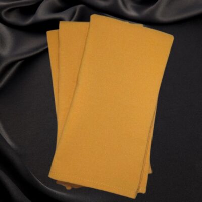 Lot de 11 Serviettes GOLD 21 x 21''