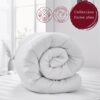 Couette de lit Hypoallergénique Microfibre Blanche: Le Confort Ultime pour Votre Hébergement