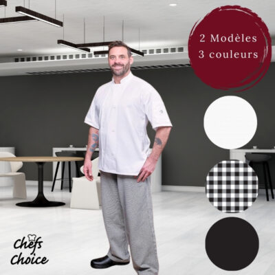 Pantalon pour Cuisinier Élastique : Confort Optimal pour les Professionnels de la Cuisine