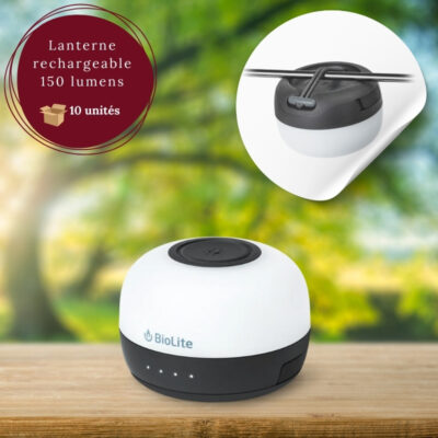 Lanterne rechargeable ultime pour le plein air: Illuminez vos aventures avec l'AlpenGlow Mini